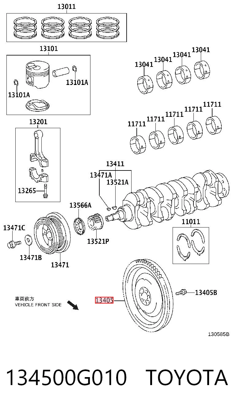 134500G010 Toyota