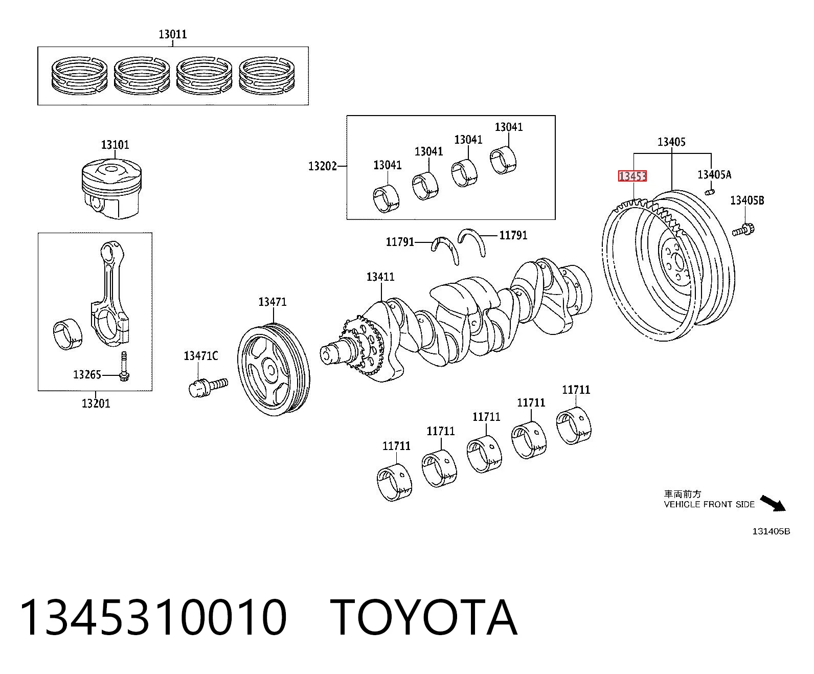 1345310010 Toyota