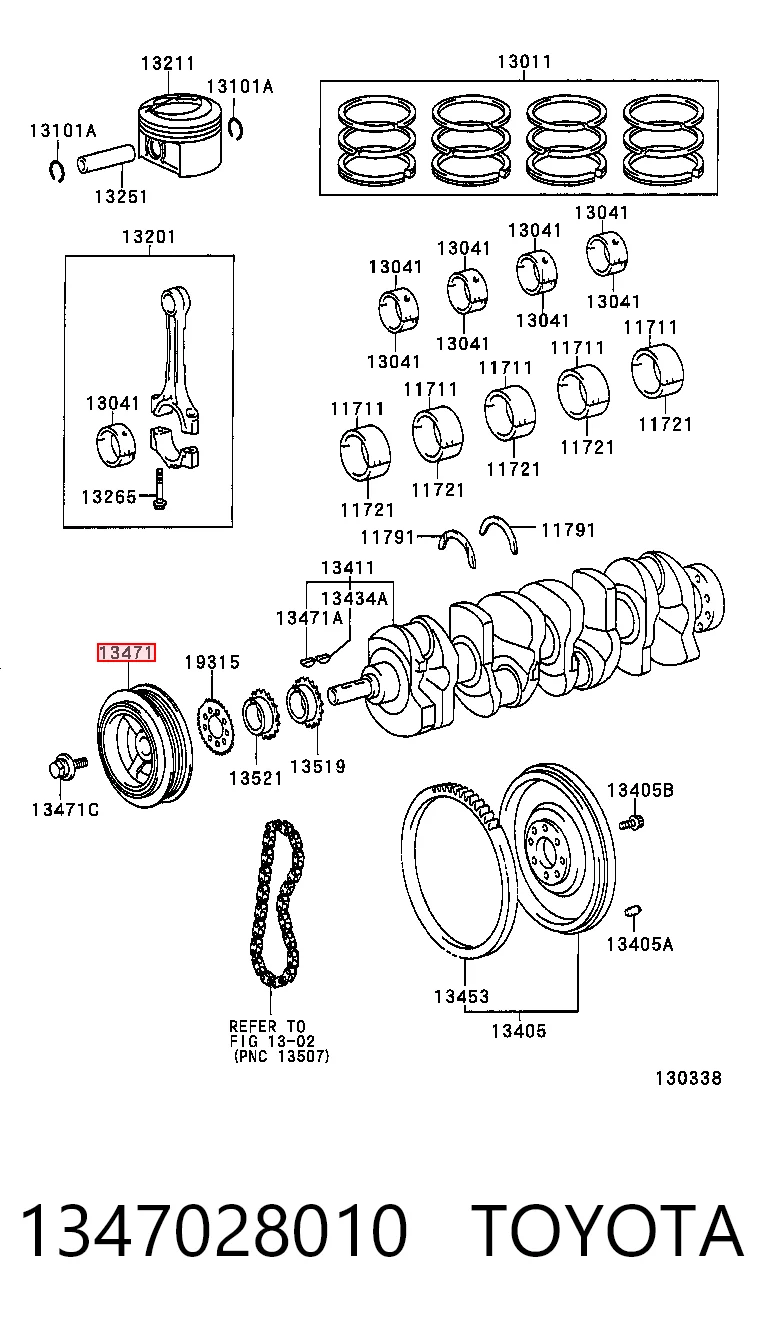 1347028010 Toyota Polia de cambota