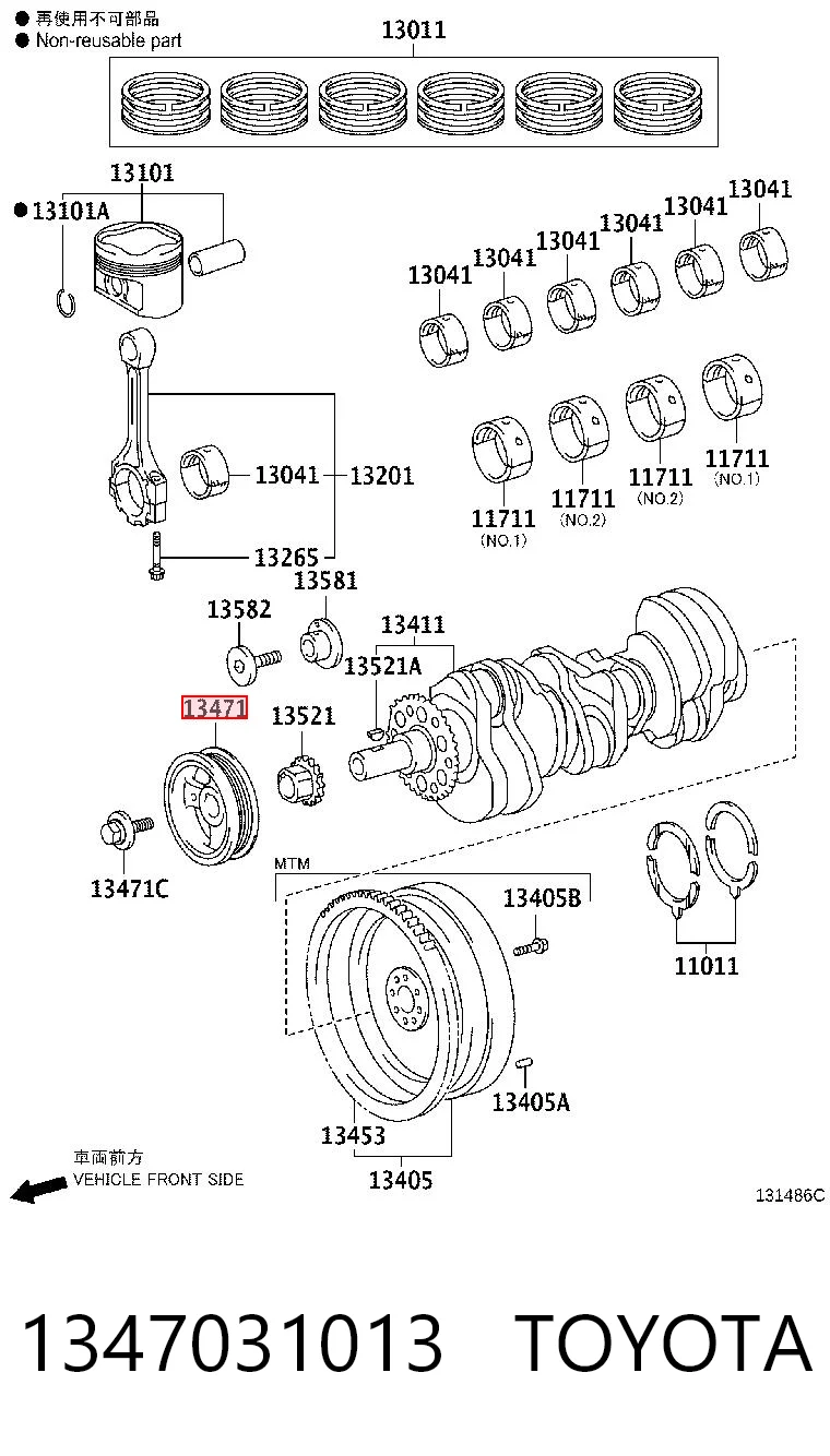 1347031013 Toyota Polia de cambota