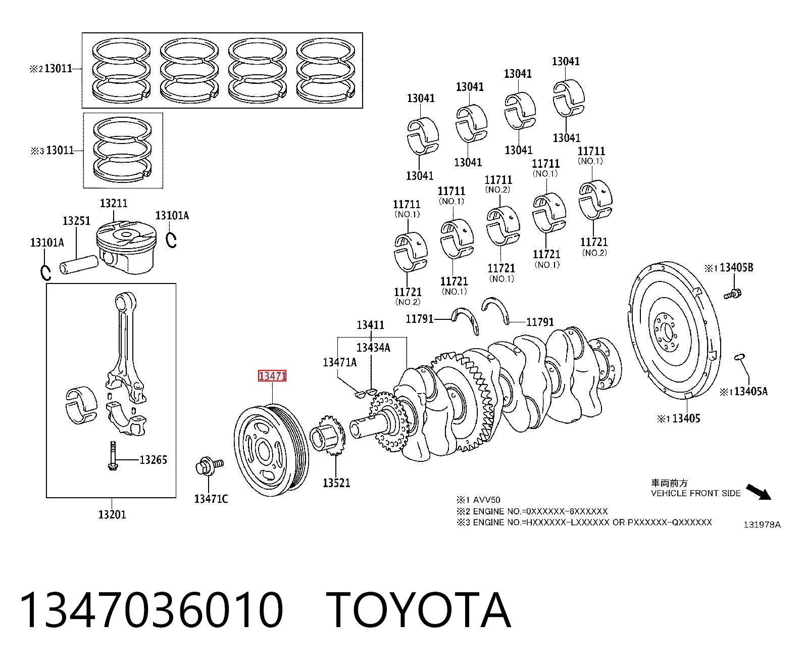 1347036010 Toyota Polia de cambota