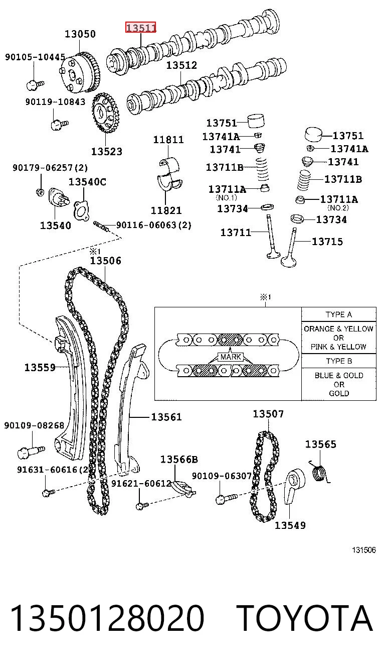 1350128020 Toyota