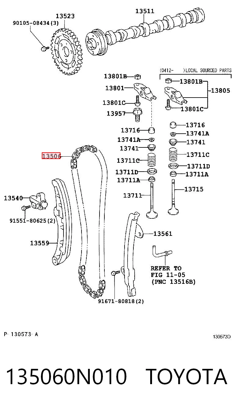 135060N010 Toyota