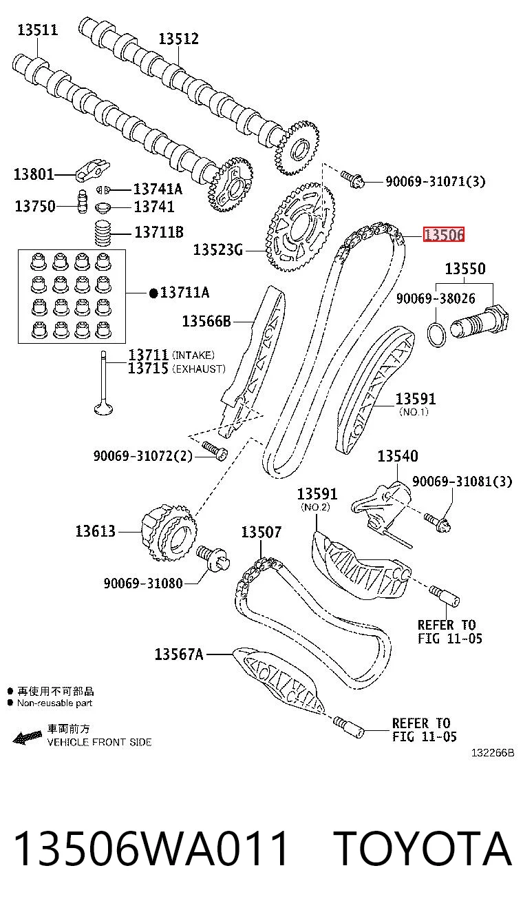 13506WA011 Toyota