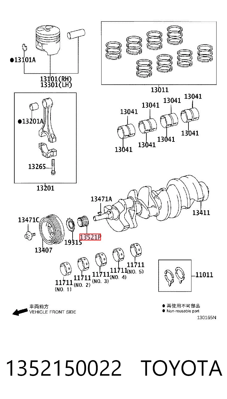 1352150022 Toyota