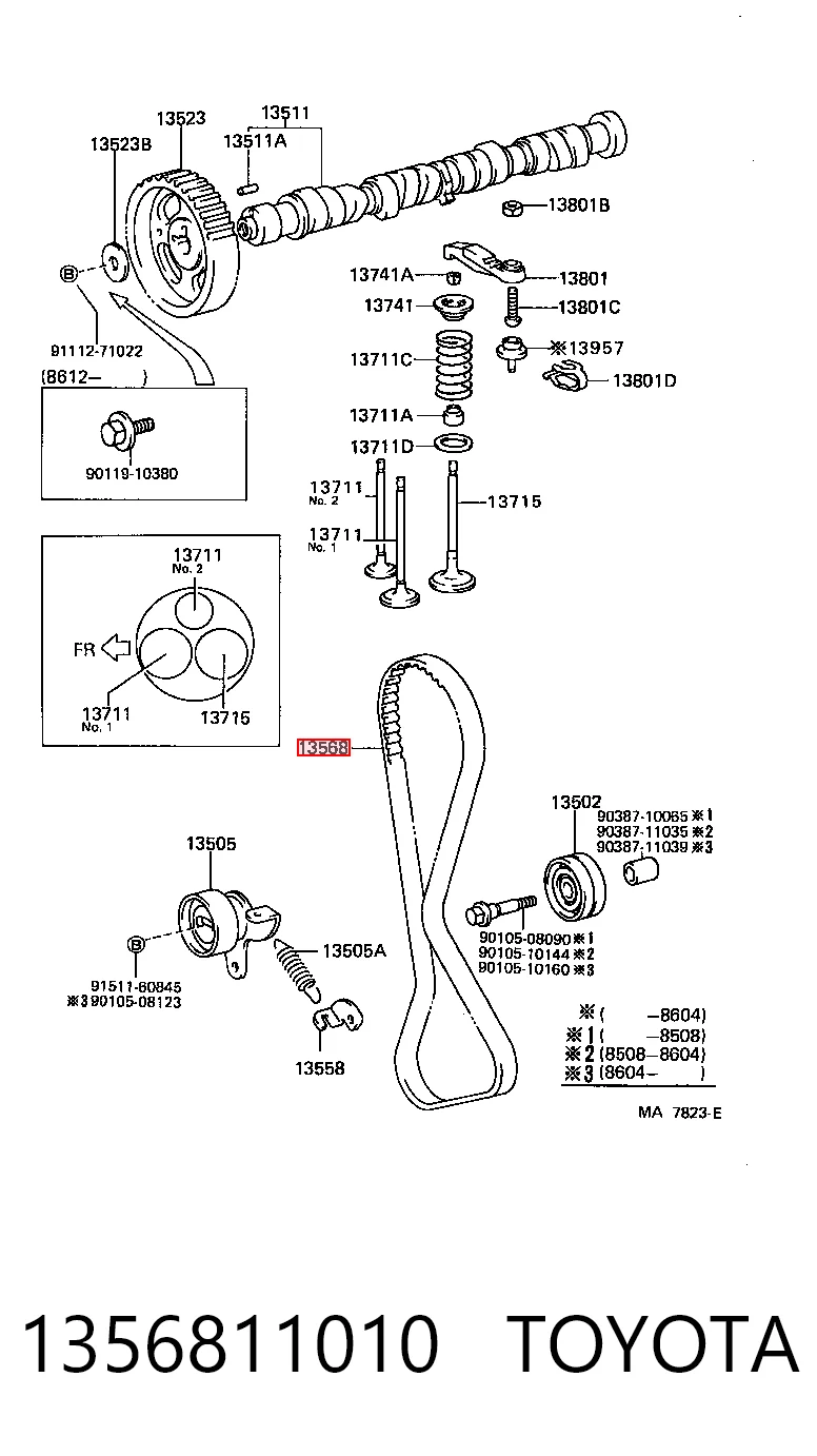 1356811010 Toyota
