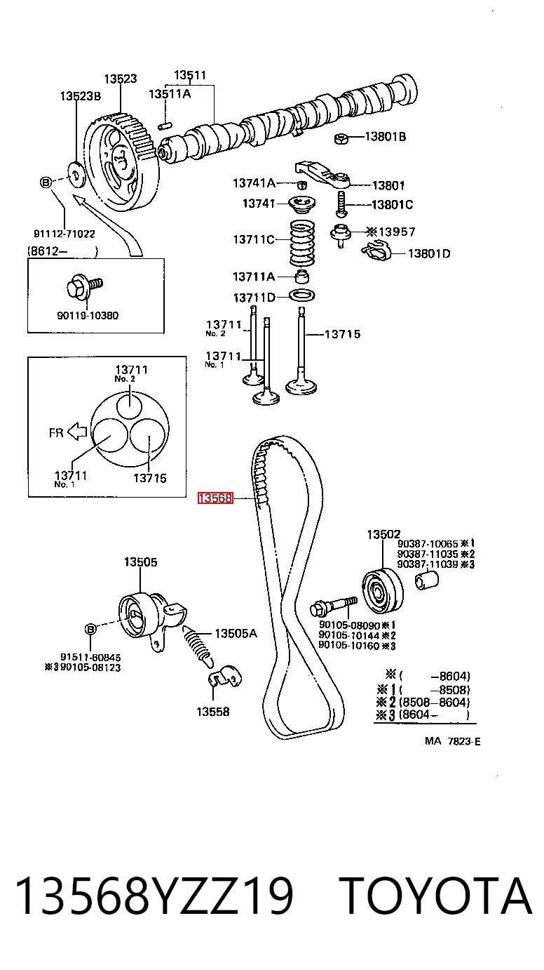 13568YZZ19 Toyota