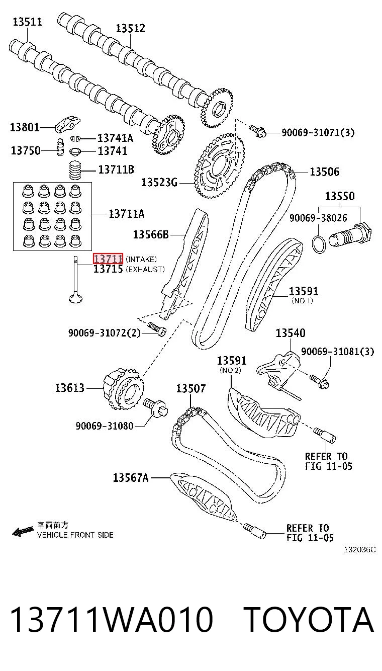13711WA010 Toyota