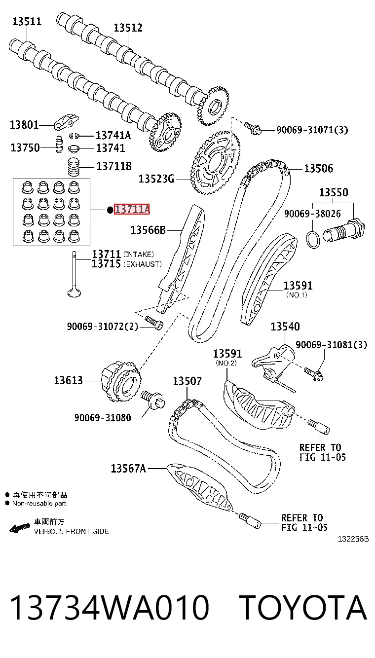 13734WA010 Toyota