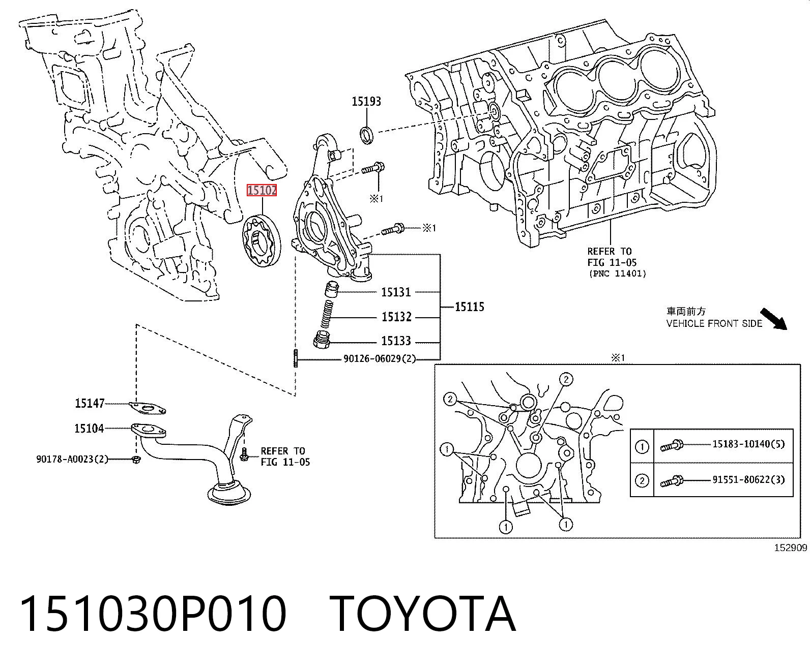 151030P010 Toyota