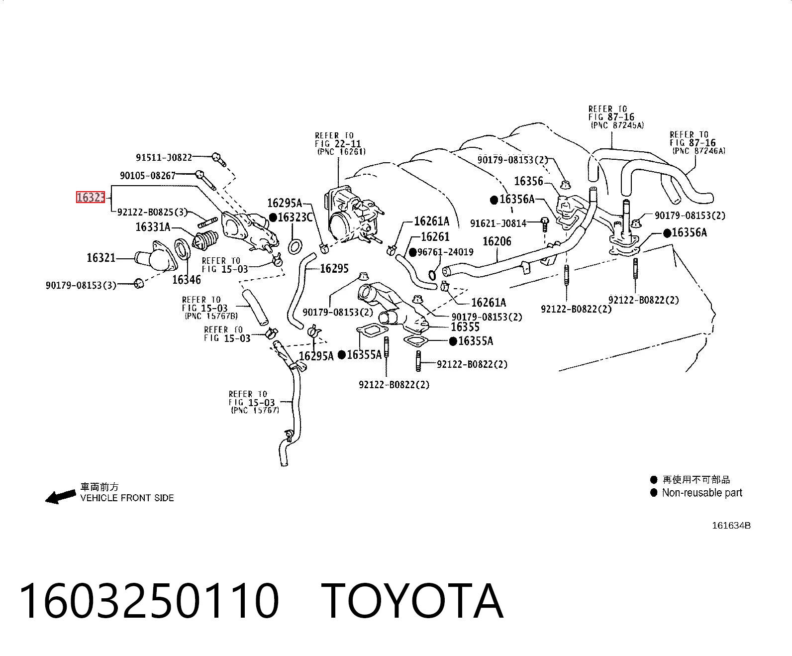 Caixa do termostato Toyota Land Cruiser J10 ao melhor preço