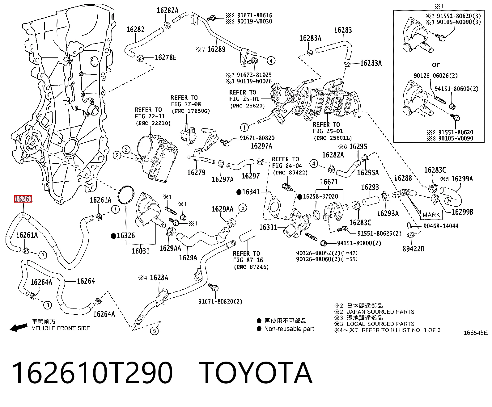162610T290 Toyota