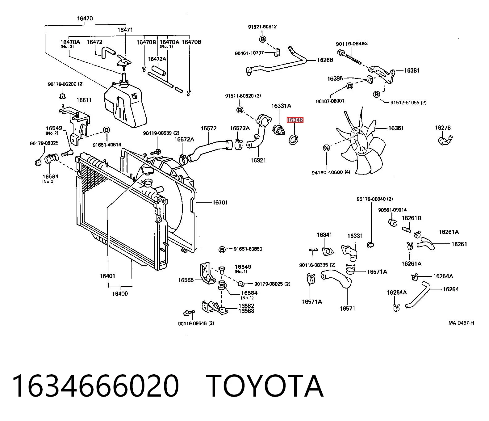 Vedante de termostato Toyota Land Cruiser preço, a partir de 4,80 USD