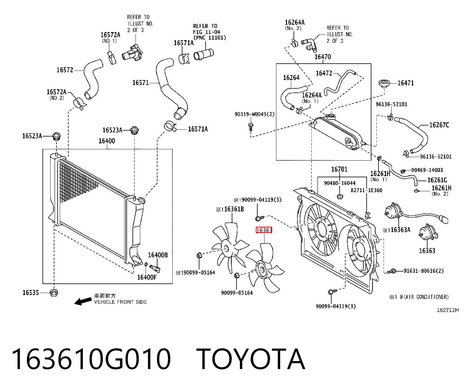 163610G010 Toyota