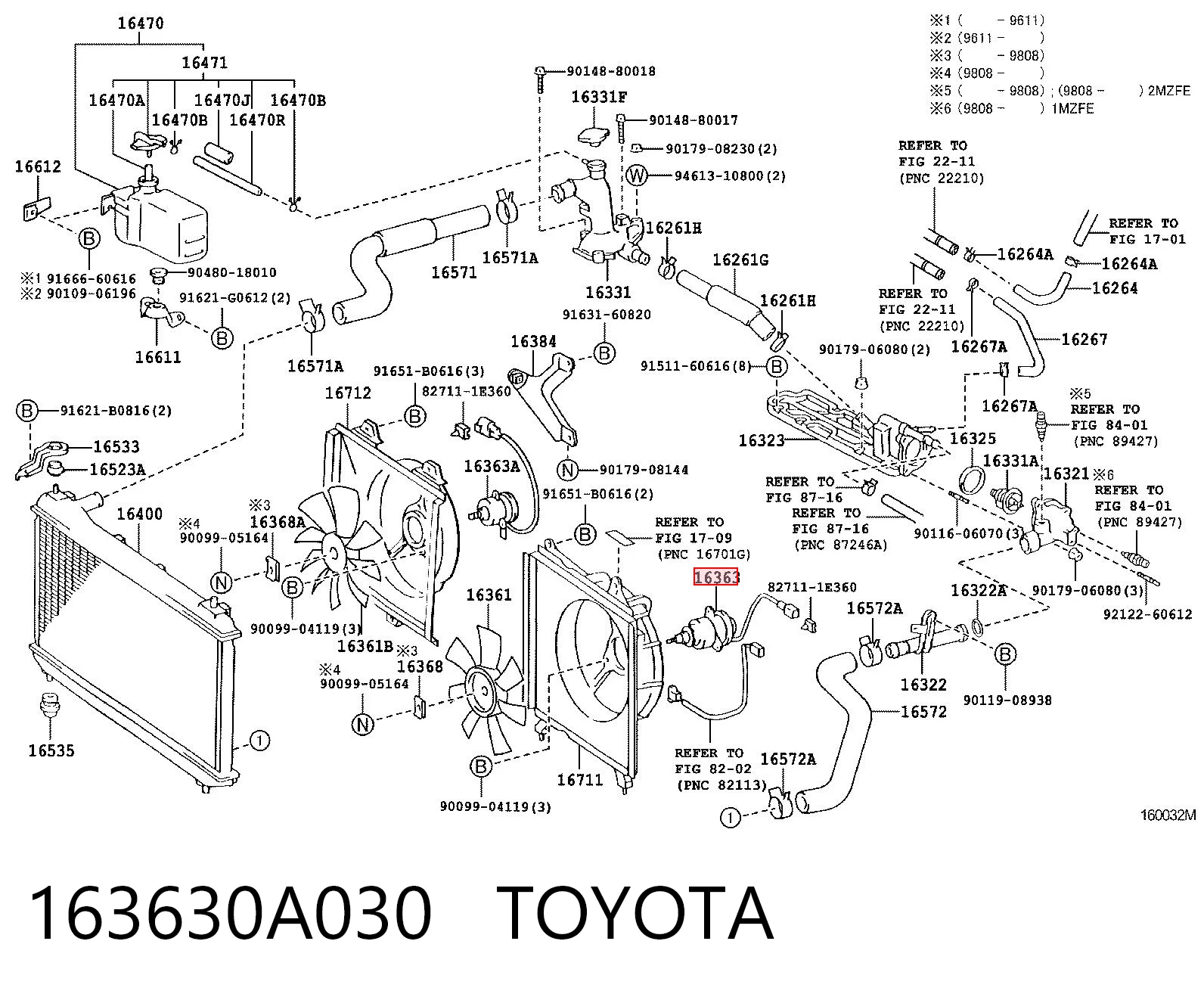 163630A030 Toyota