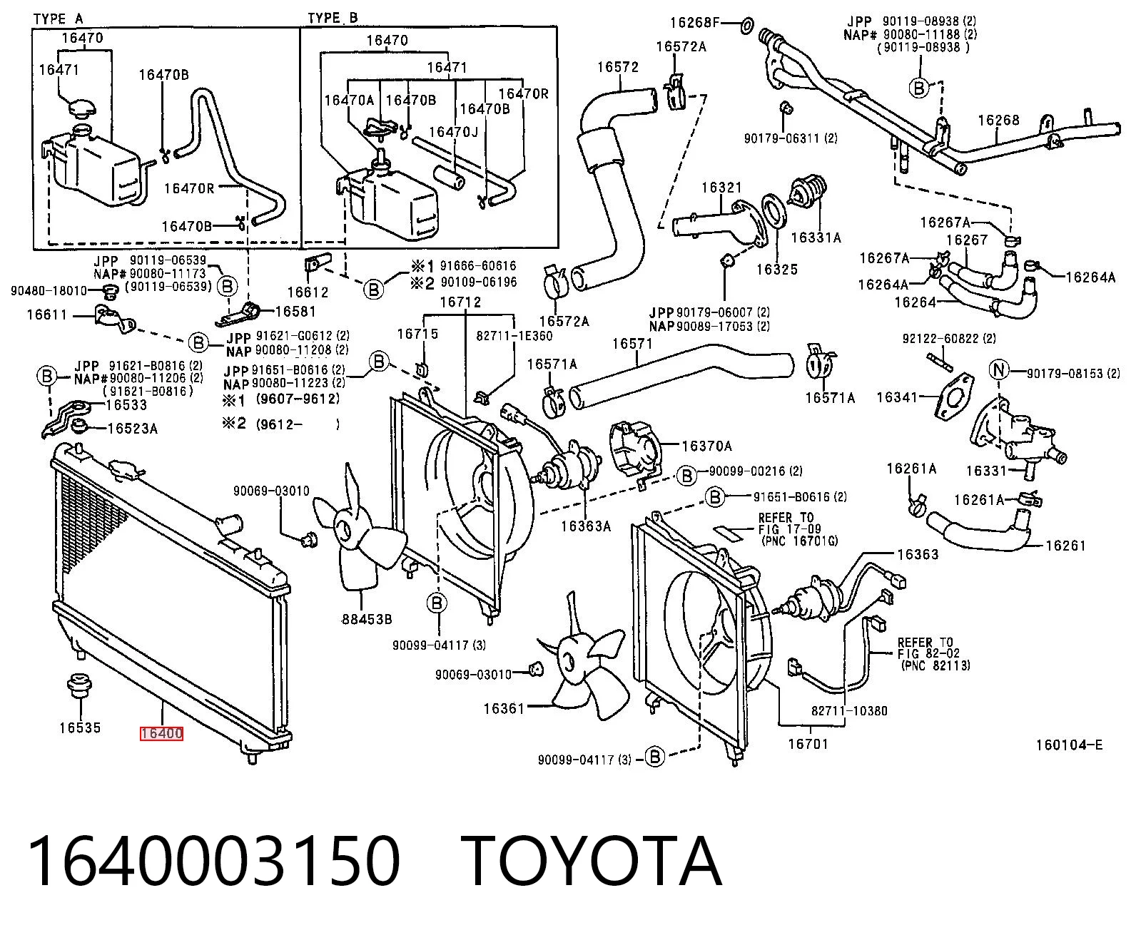  Toyota Camry  (1996-2001)
