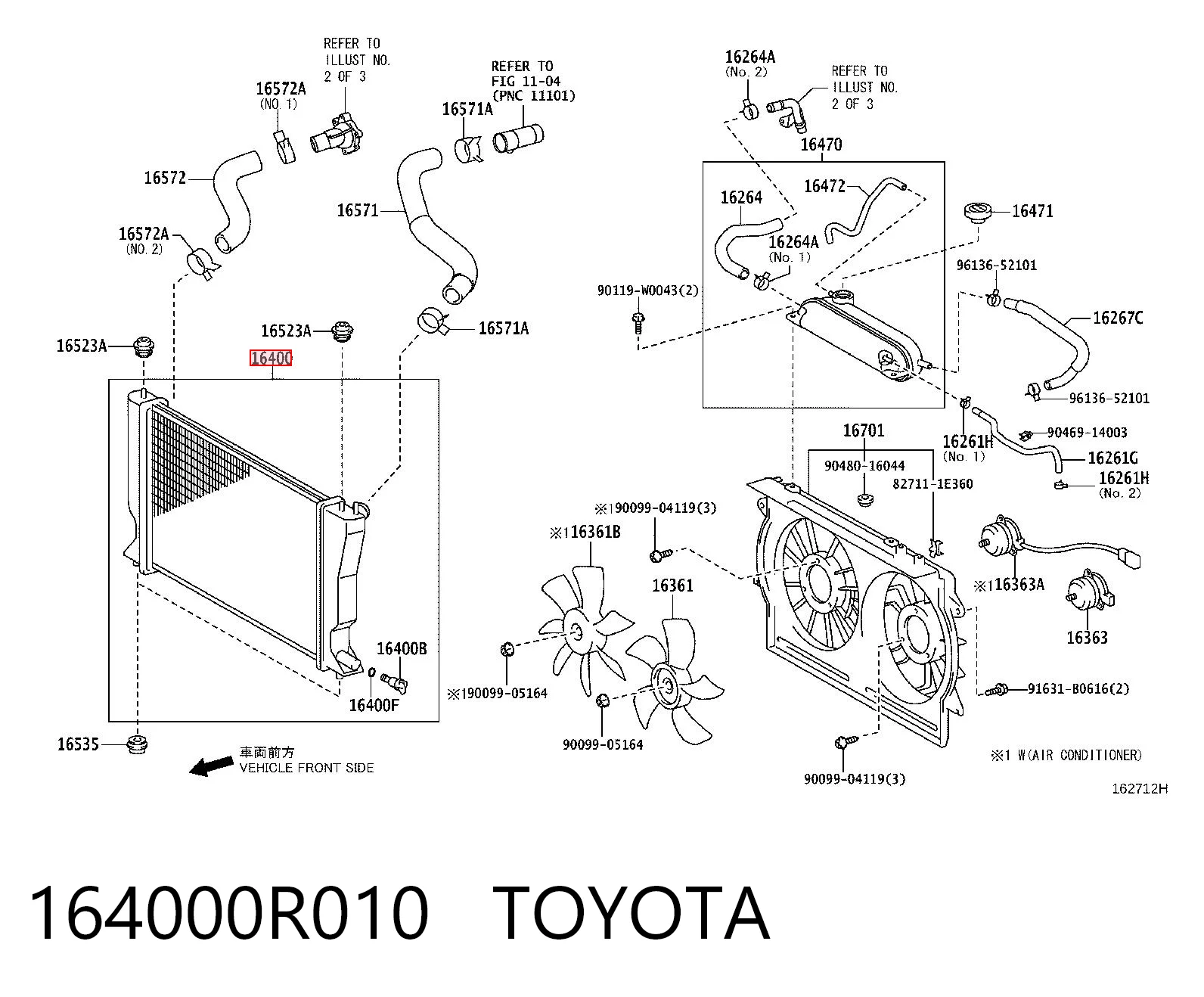 164000R010 Toyota
