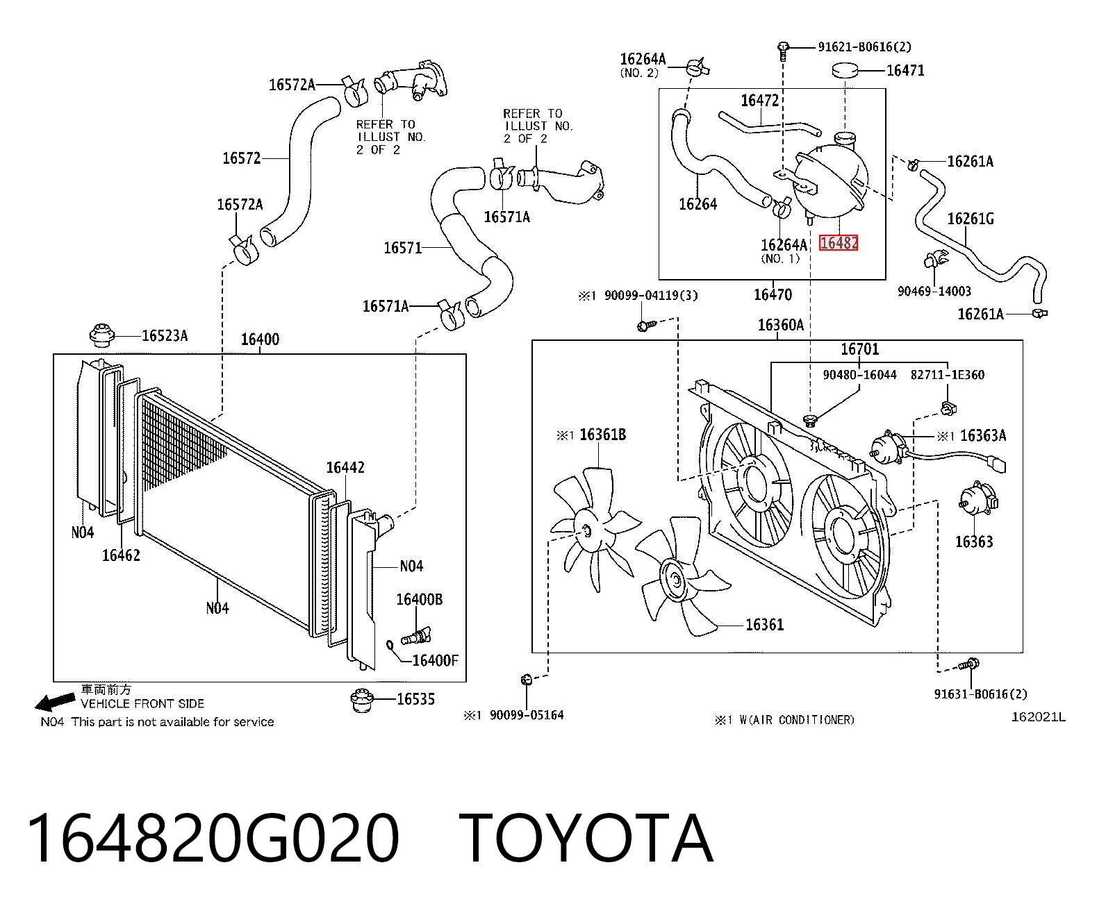 164820G020 Toyota