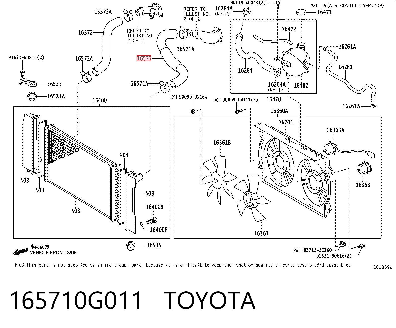 165710G011 Toyota