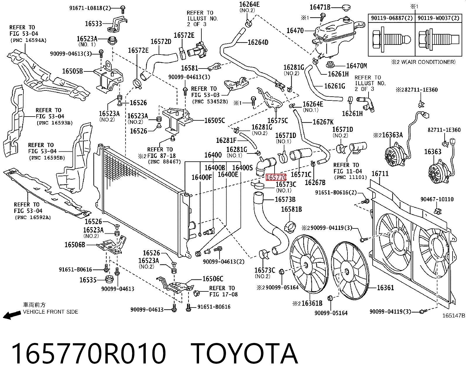 165770R010 Toyota