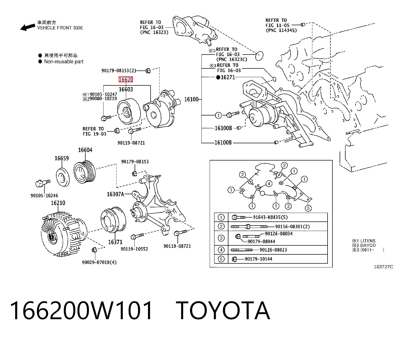  para Toyota Land Cruiser  (J10)