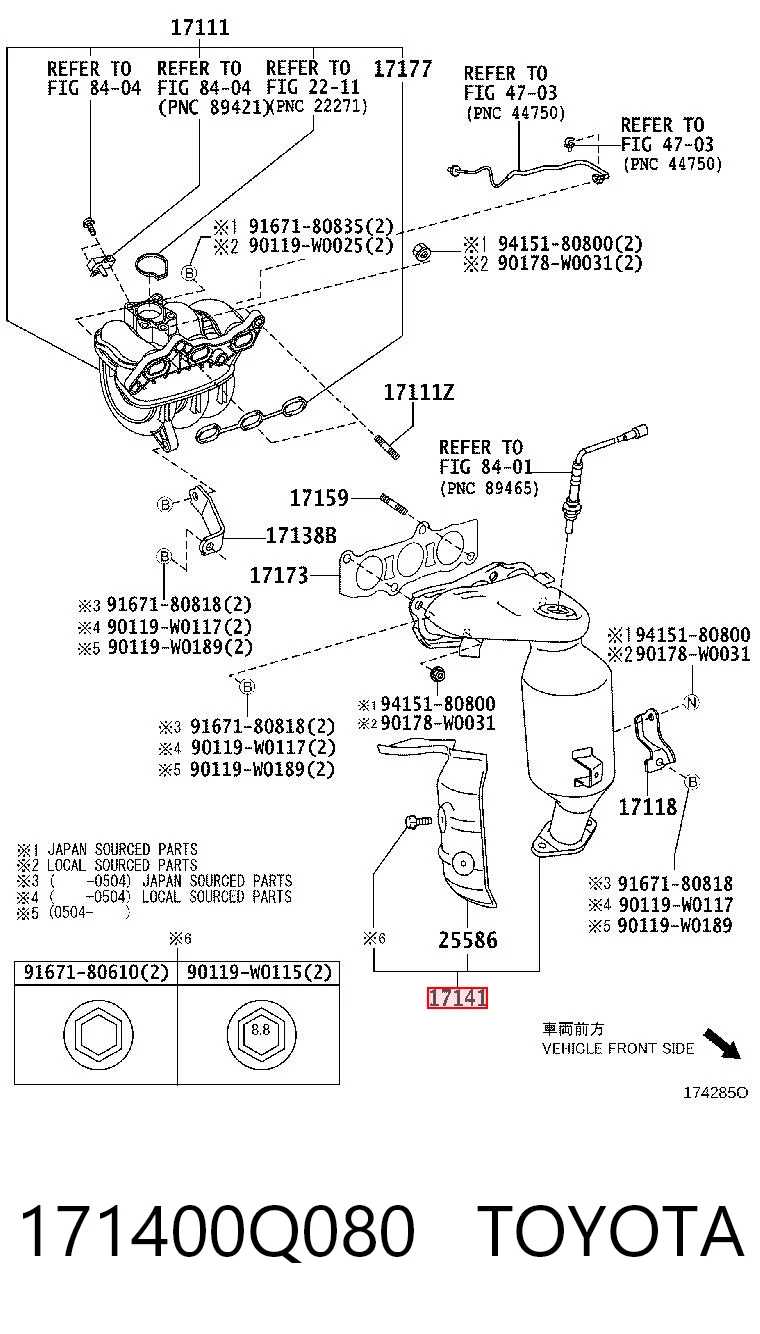 171400Q080 Toyota