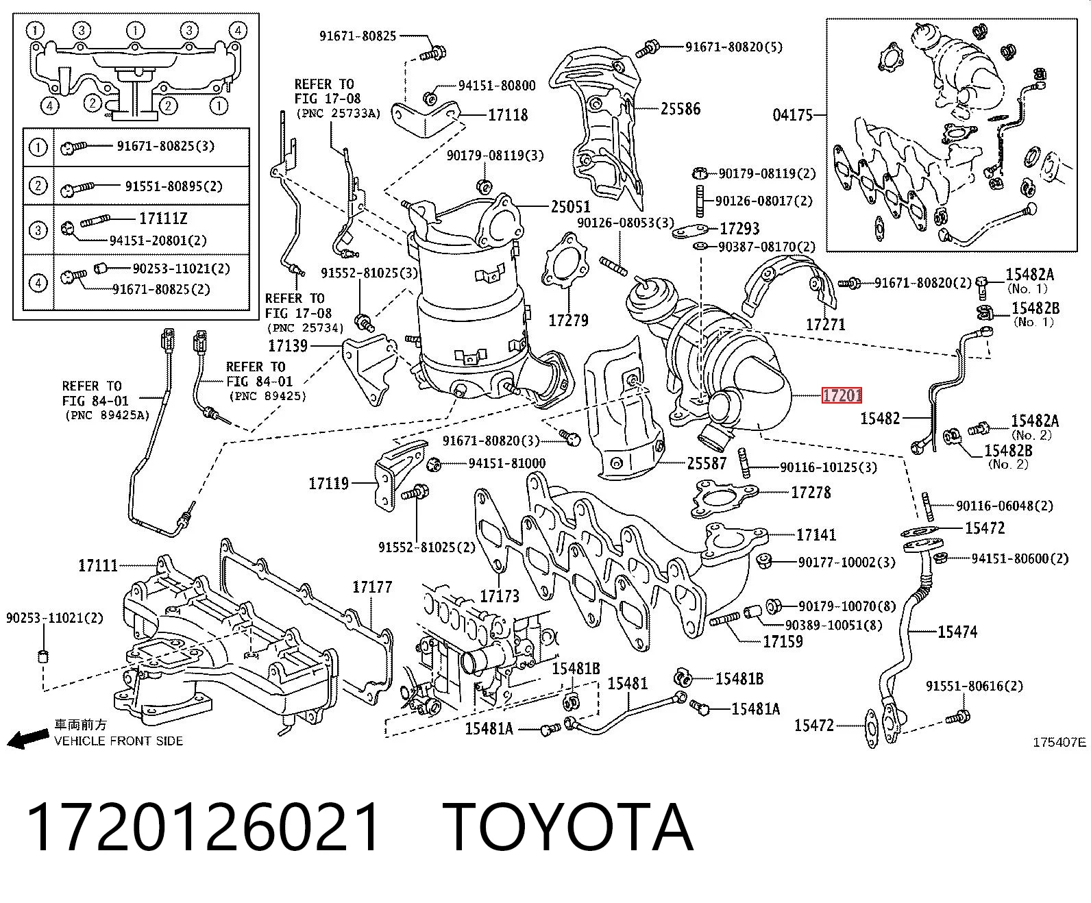  Turbina Toyota RAV4 III SUV (A3) (2005 - 2012) III