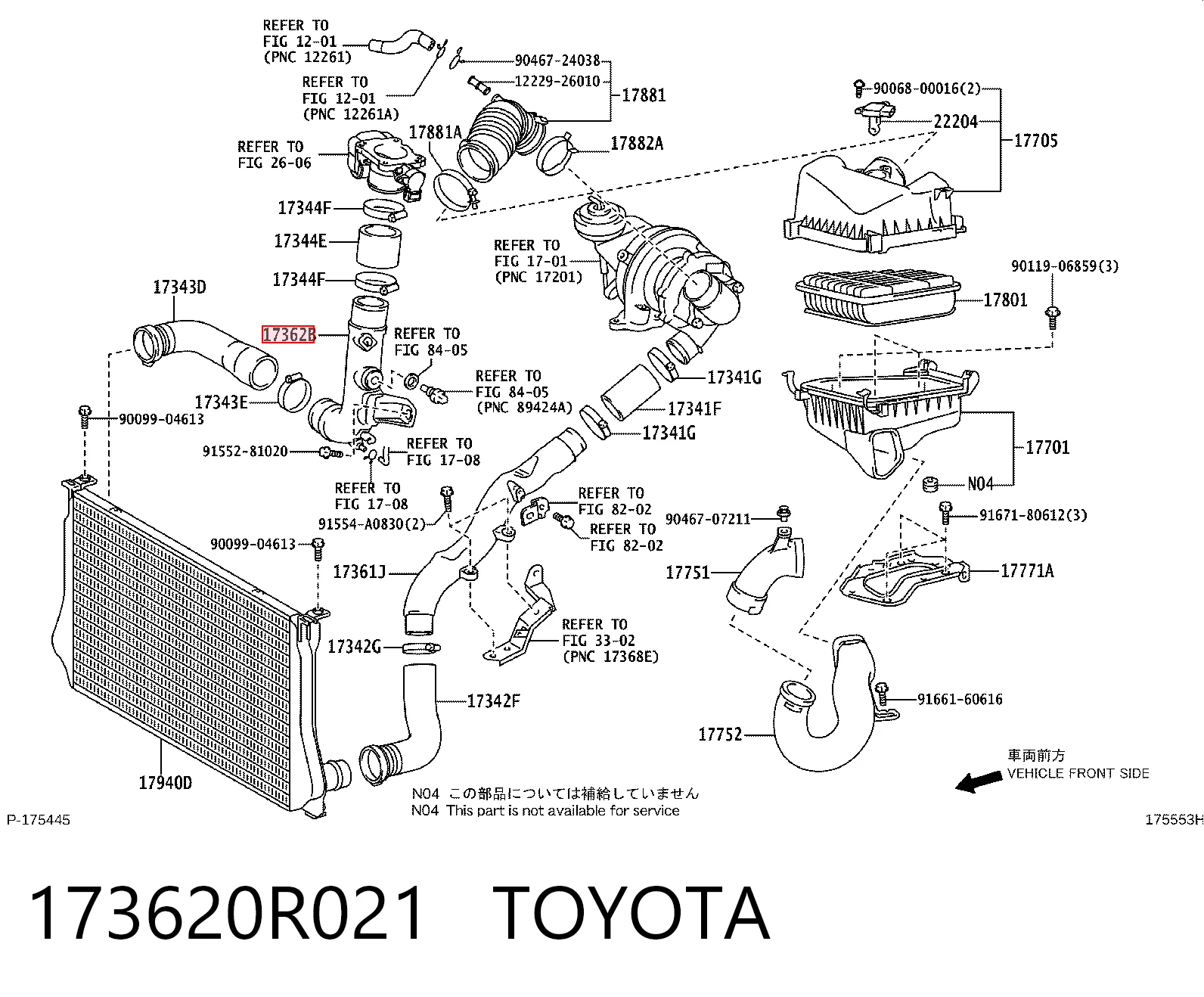 173620R021 Toyota