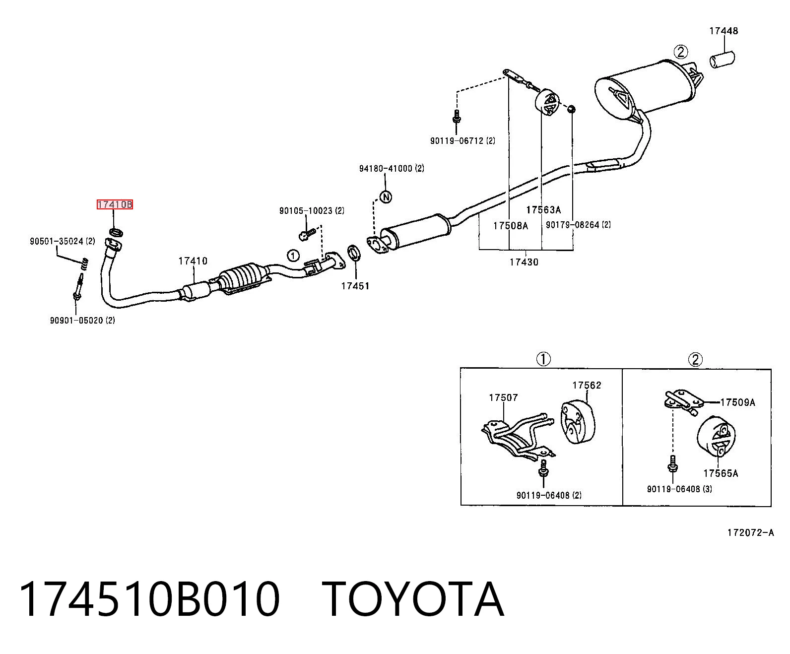 174510B010 Toyota