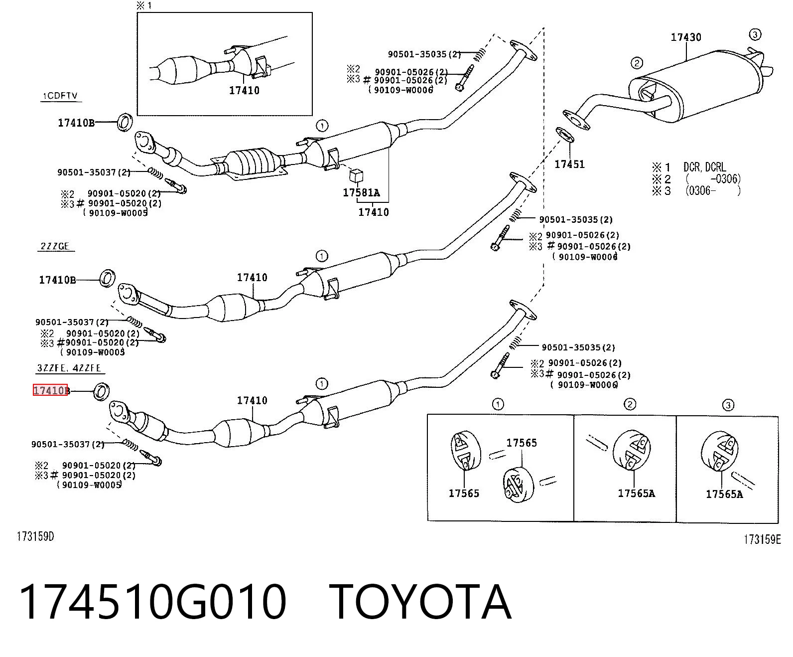 174510G010 Toyota