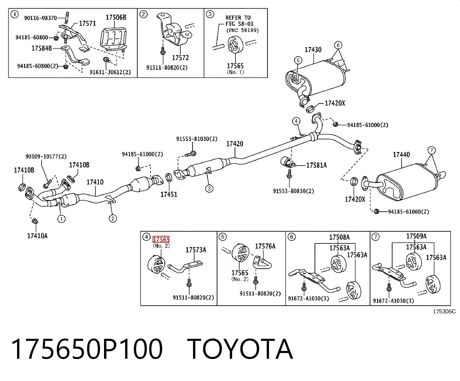 175650P100 Toyota
