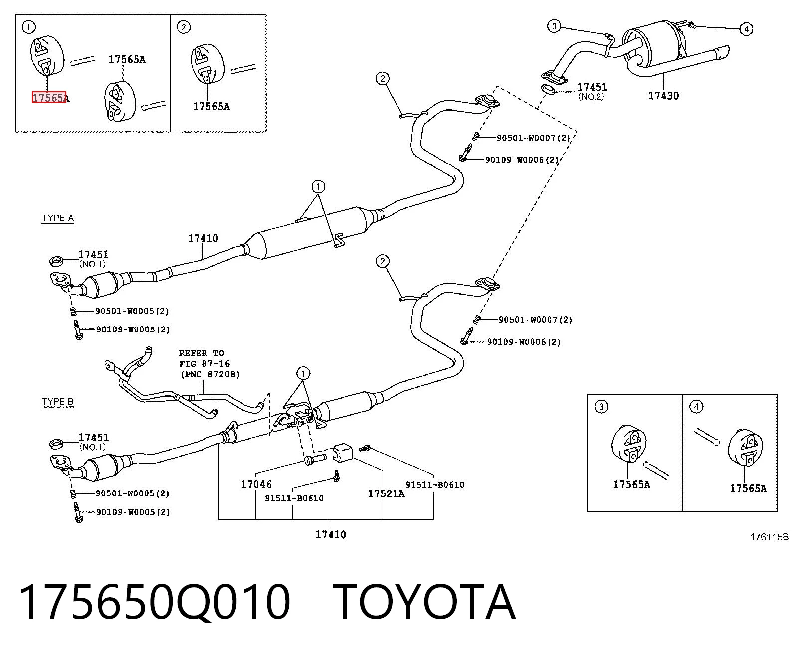  Yaris  hatchback (2005-2011) original desde 4,03 €