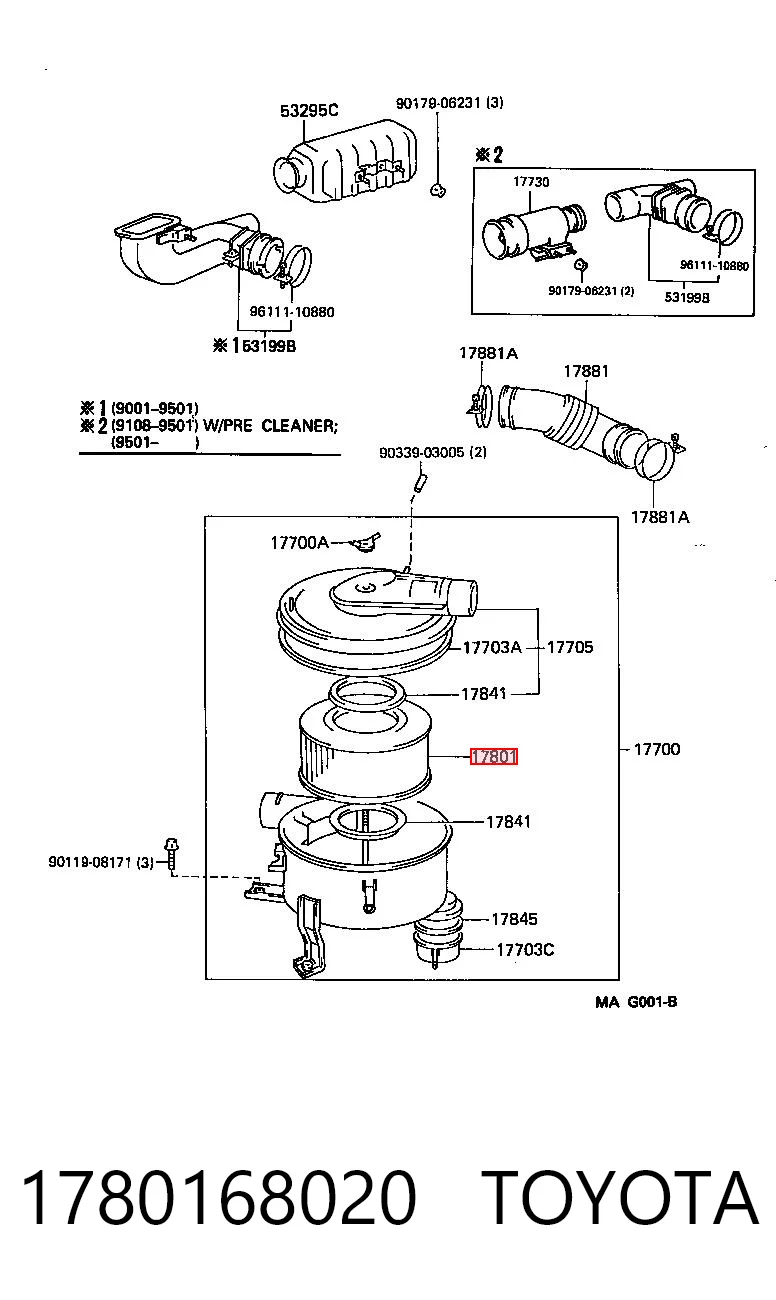 1780168020 Toyota