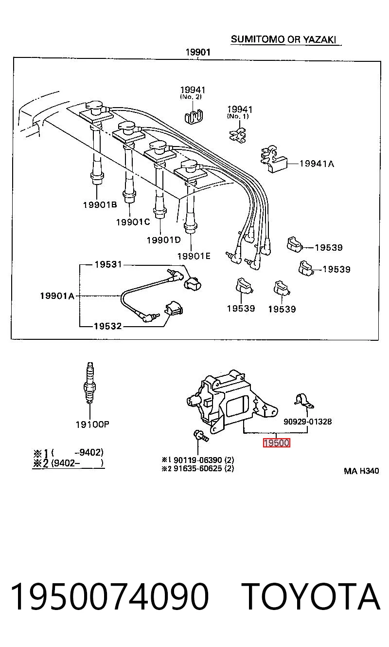 1950074090 Toyota