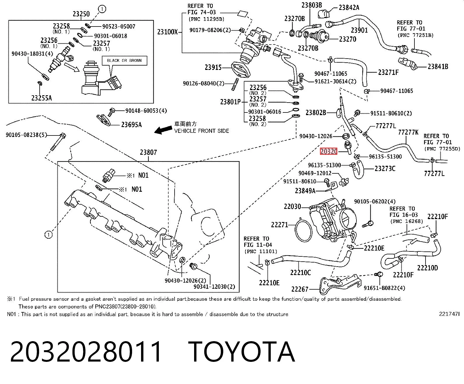 2032028011 Toyota