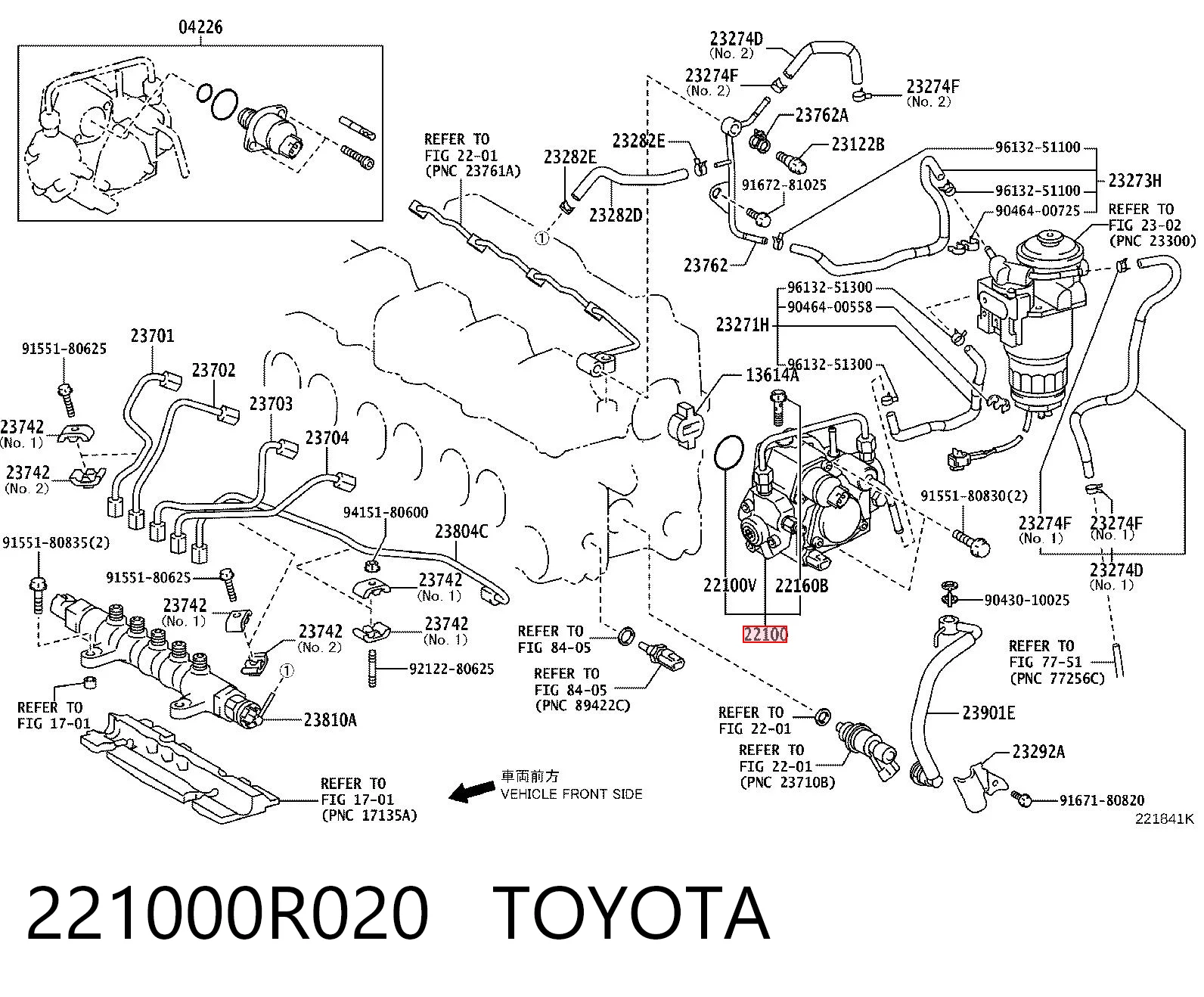 221000R020 Toyota