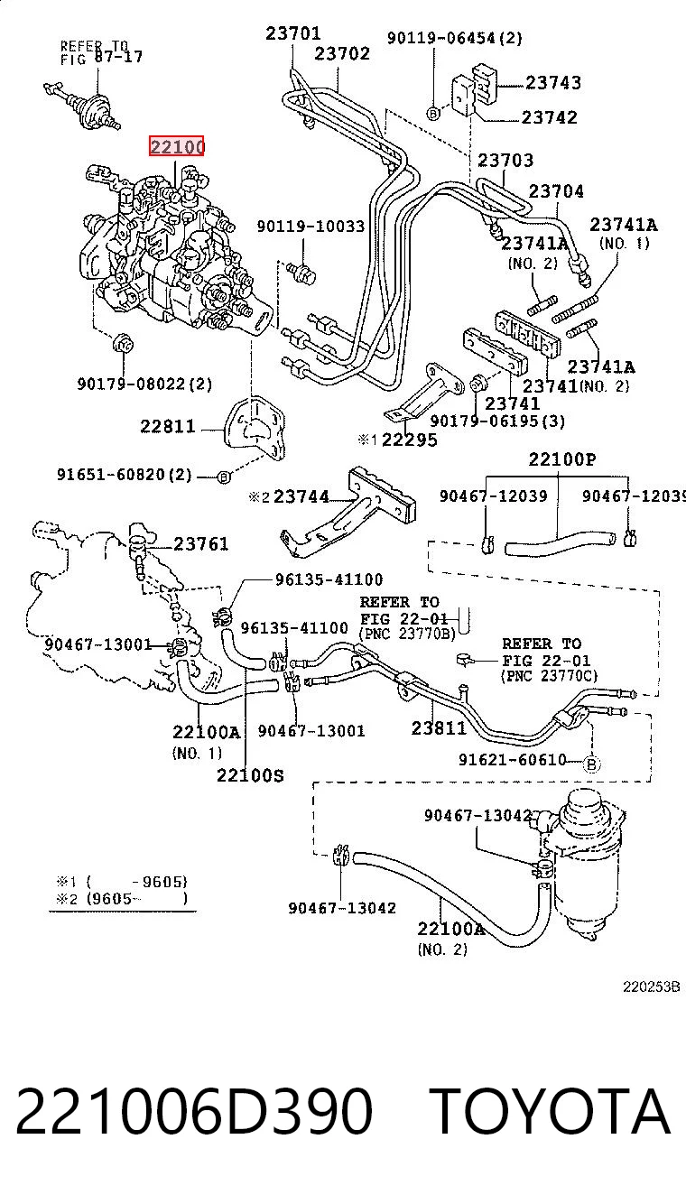 221006D390 Toyota