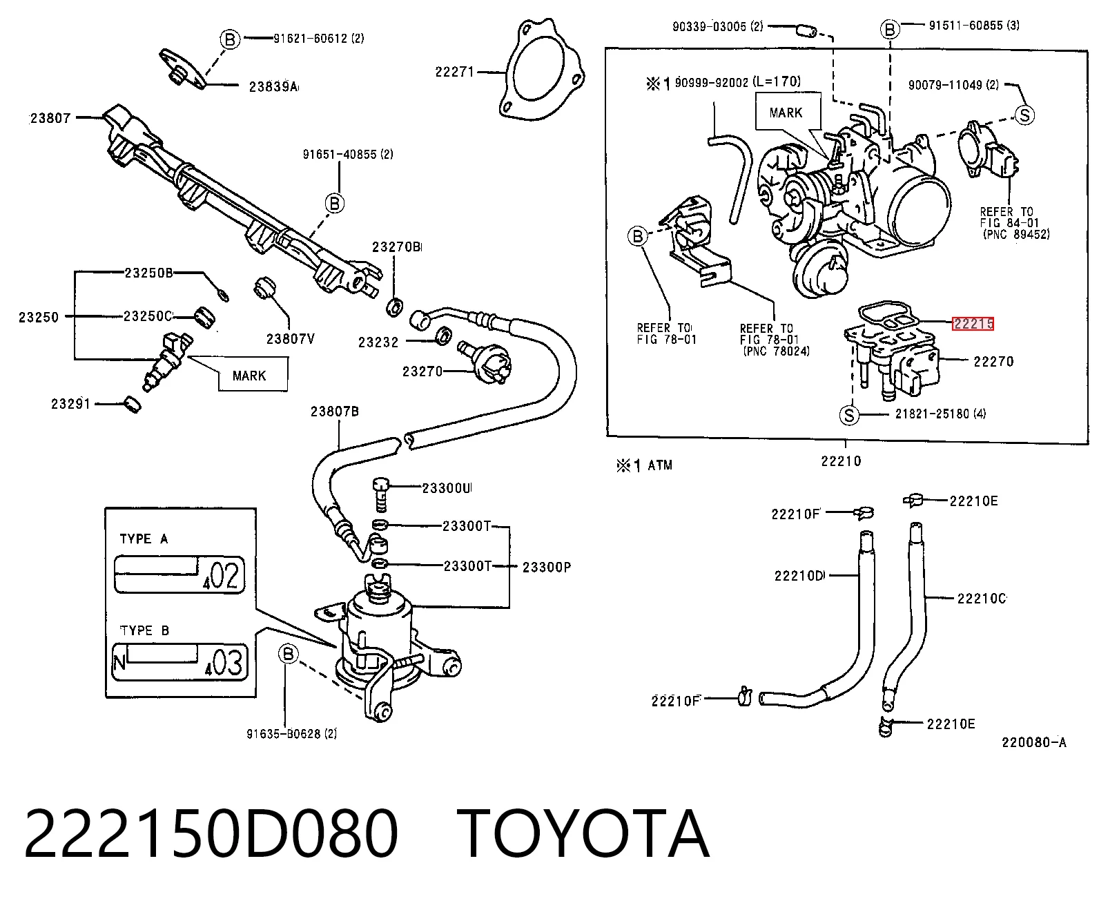 Vedante da válvula de borboleta para Toyota Corolla E10
