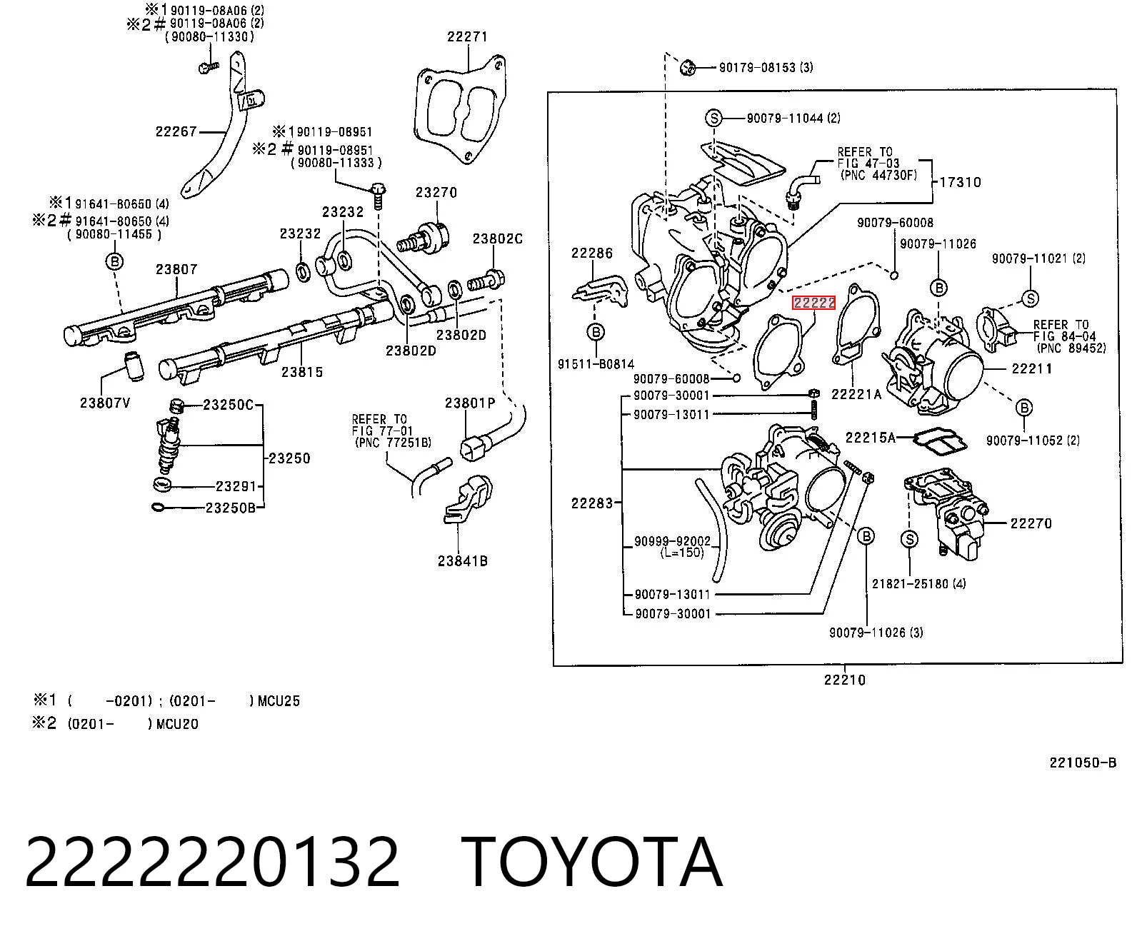 2222220132 Toyota