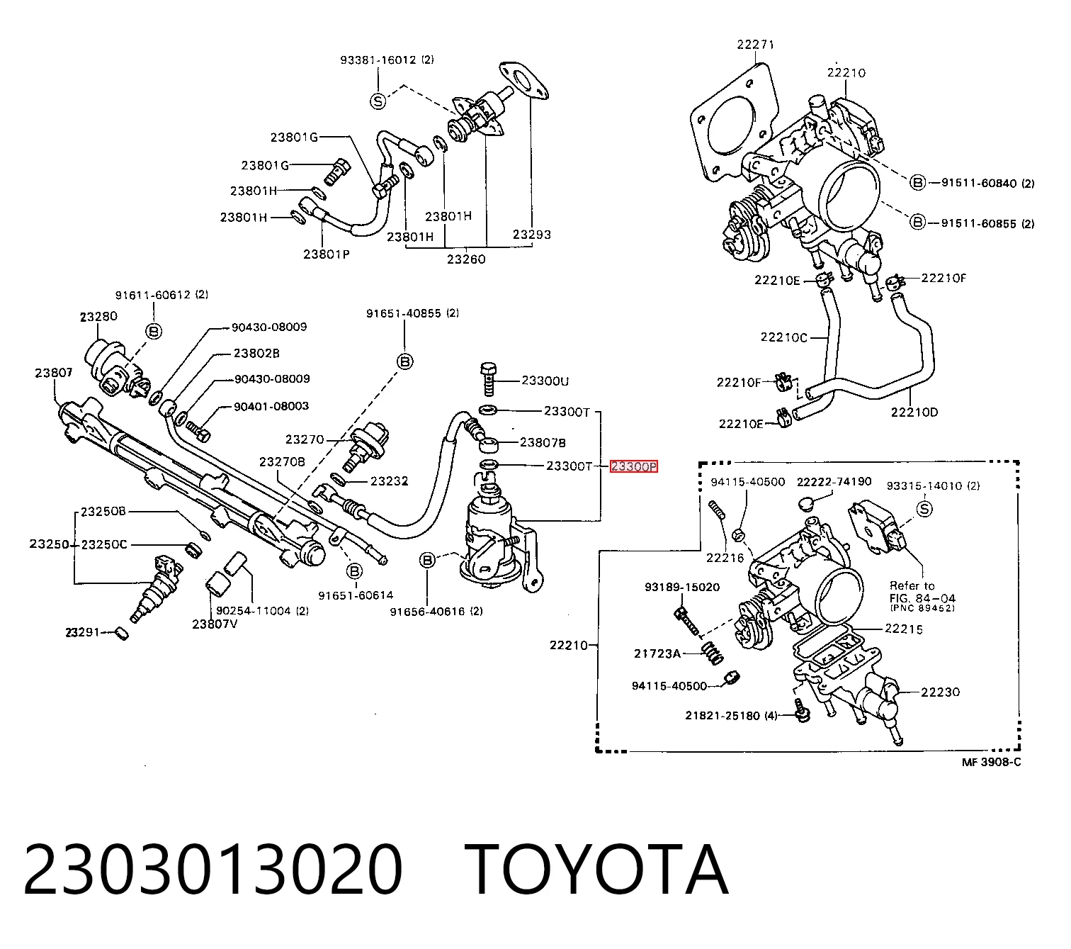 2303013020 Toyota