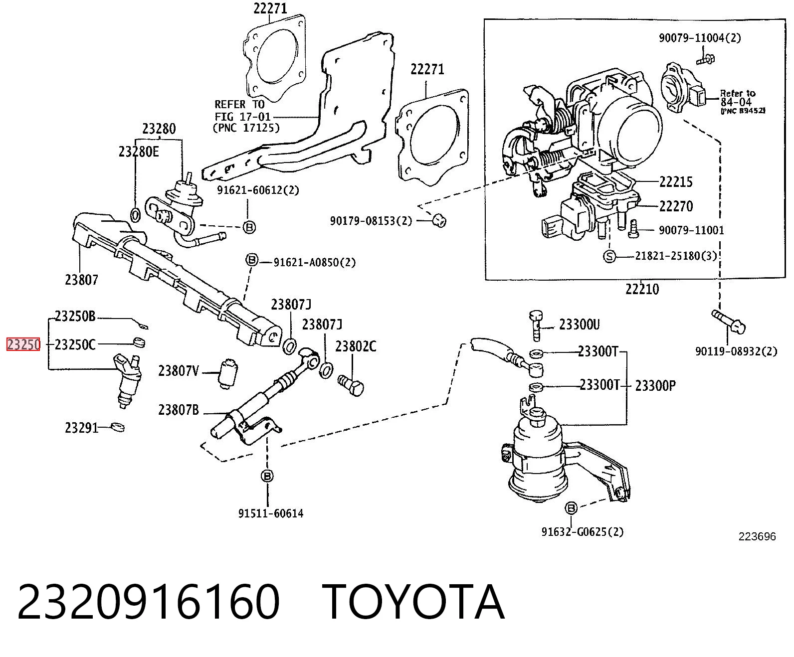 2320916160 Toyota