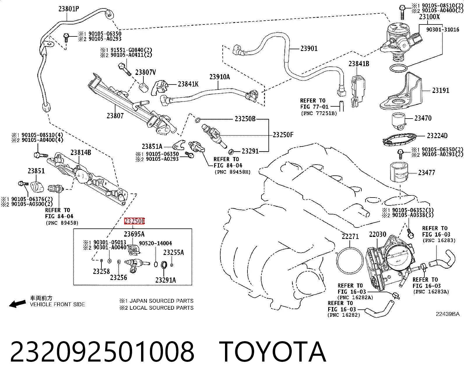 232092501008 Toyota