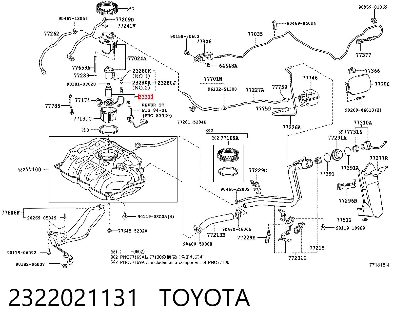 2322021131 Toyota