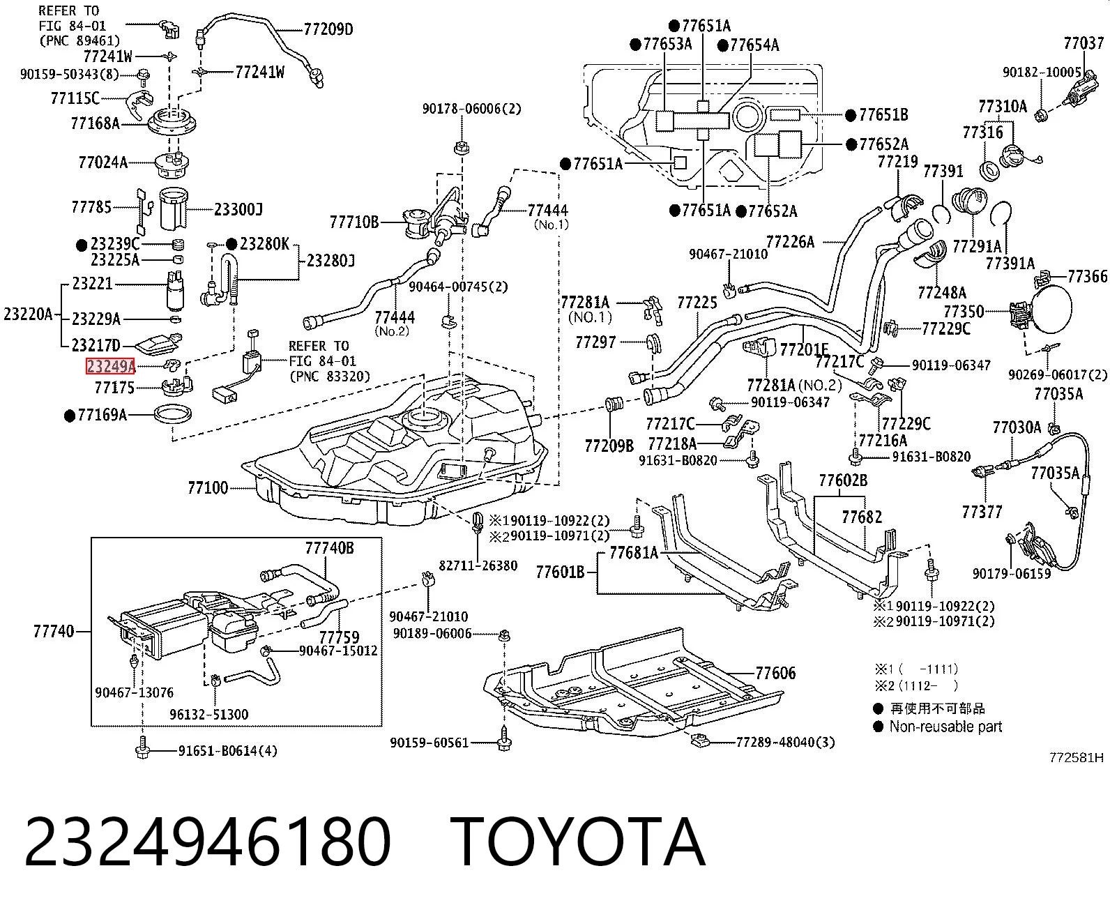 2324946180 Toyota