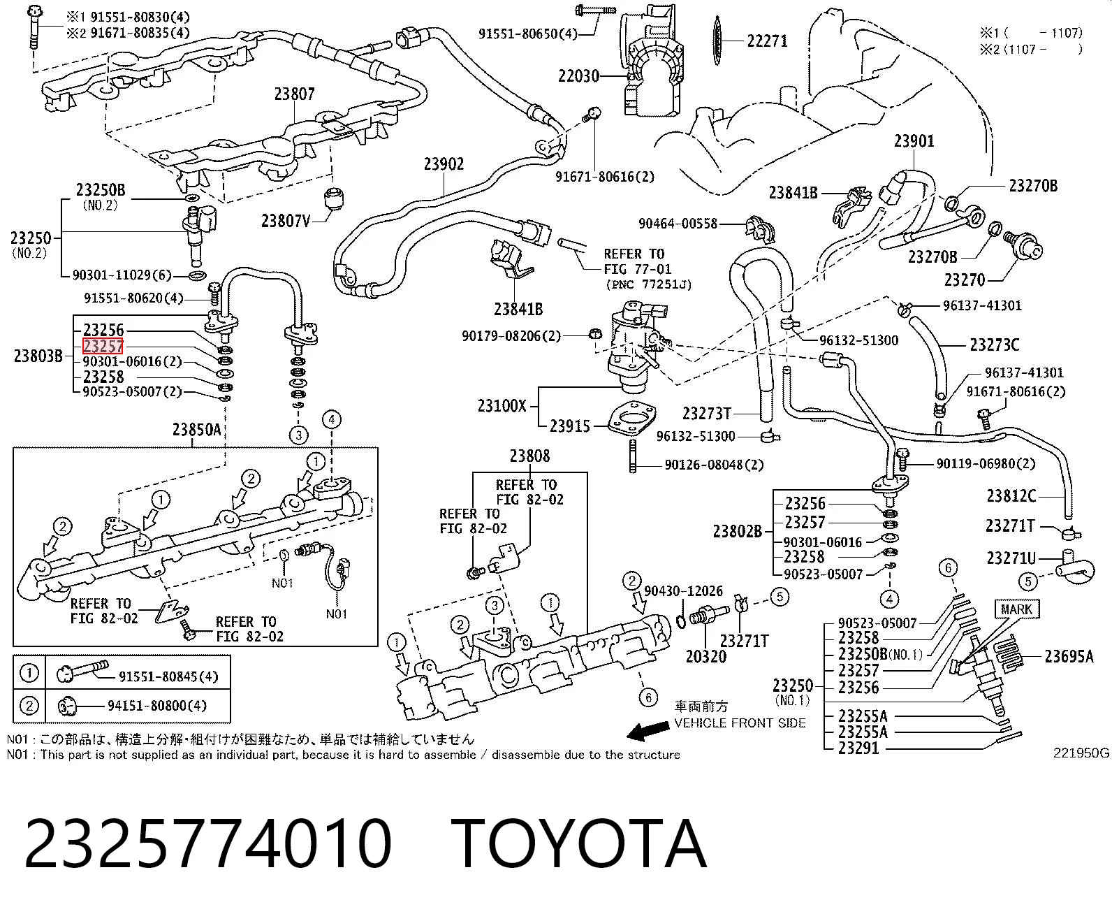 2325774010 Toyota
