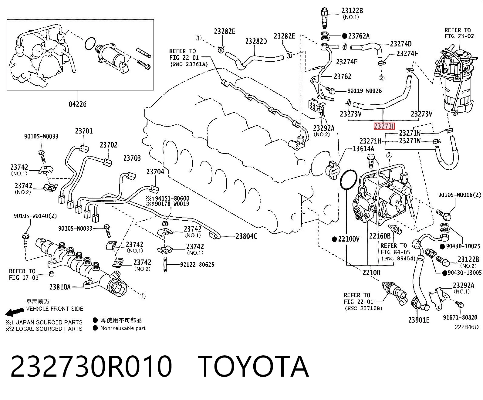 232730R010 Toyota