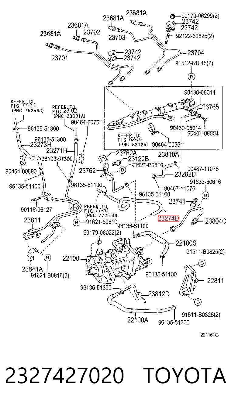 2327427020 Toyota
