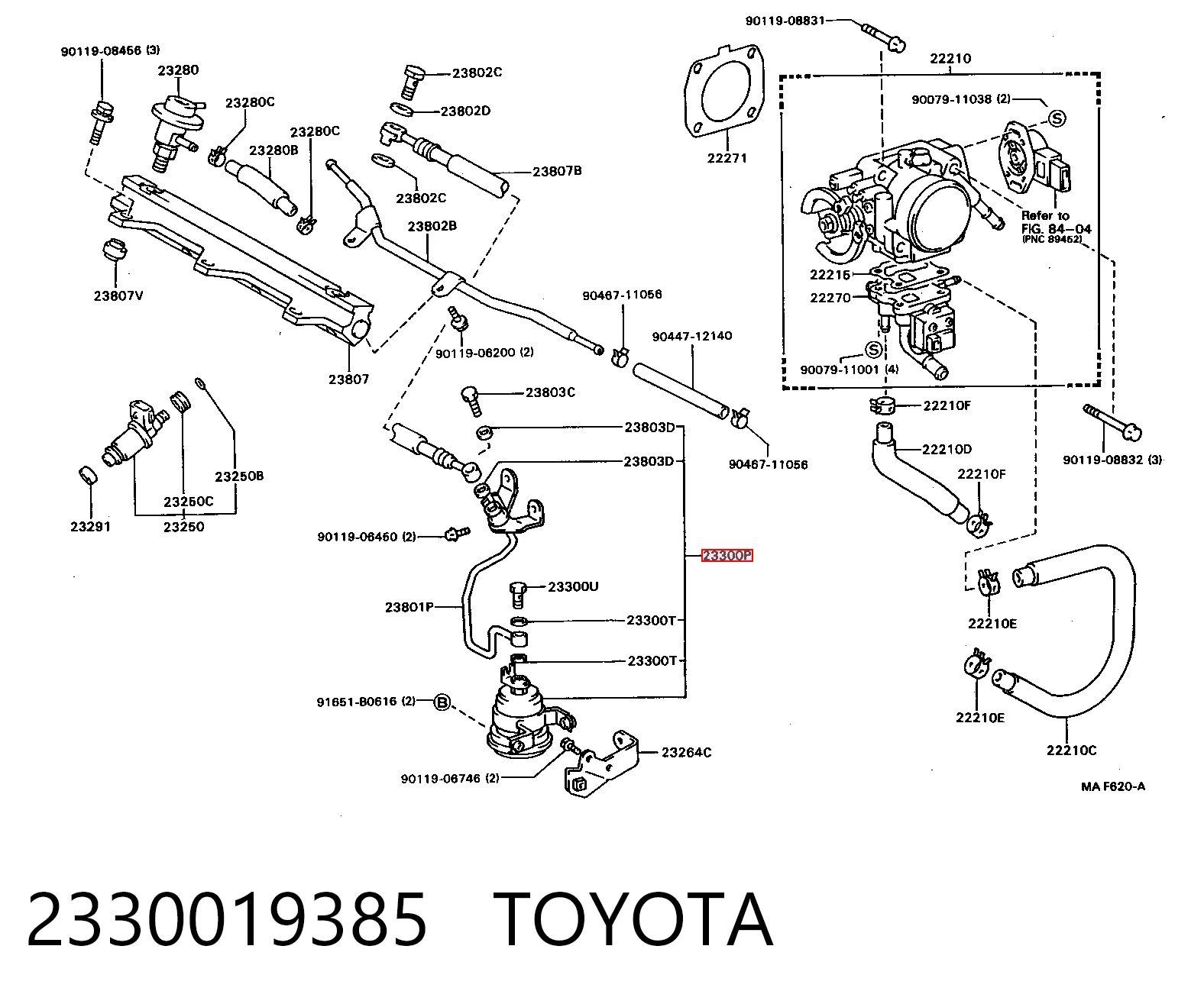 2330019385 Toyota