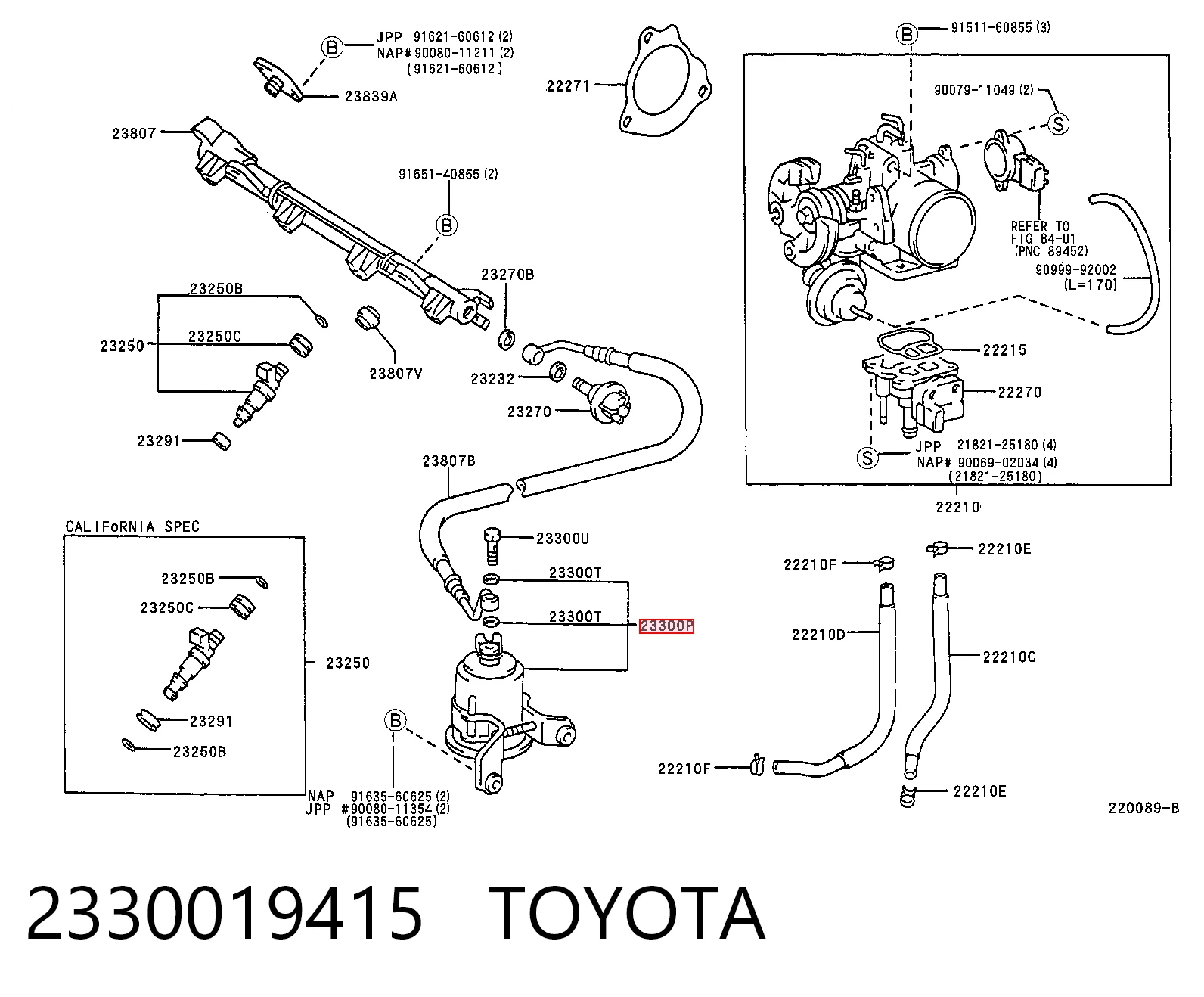 2330019415 Toyota