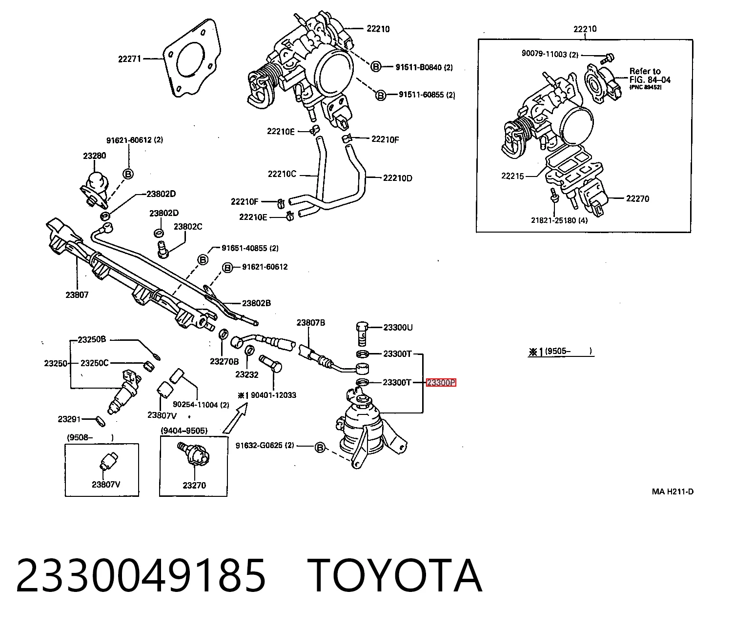 2330049185 Toyota